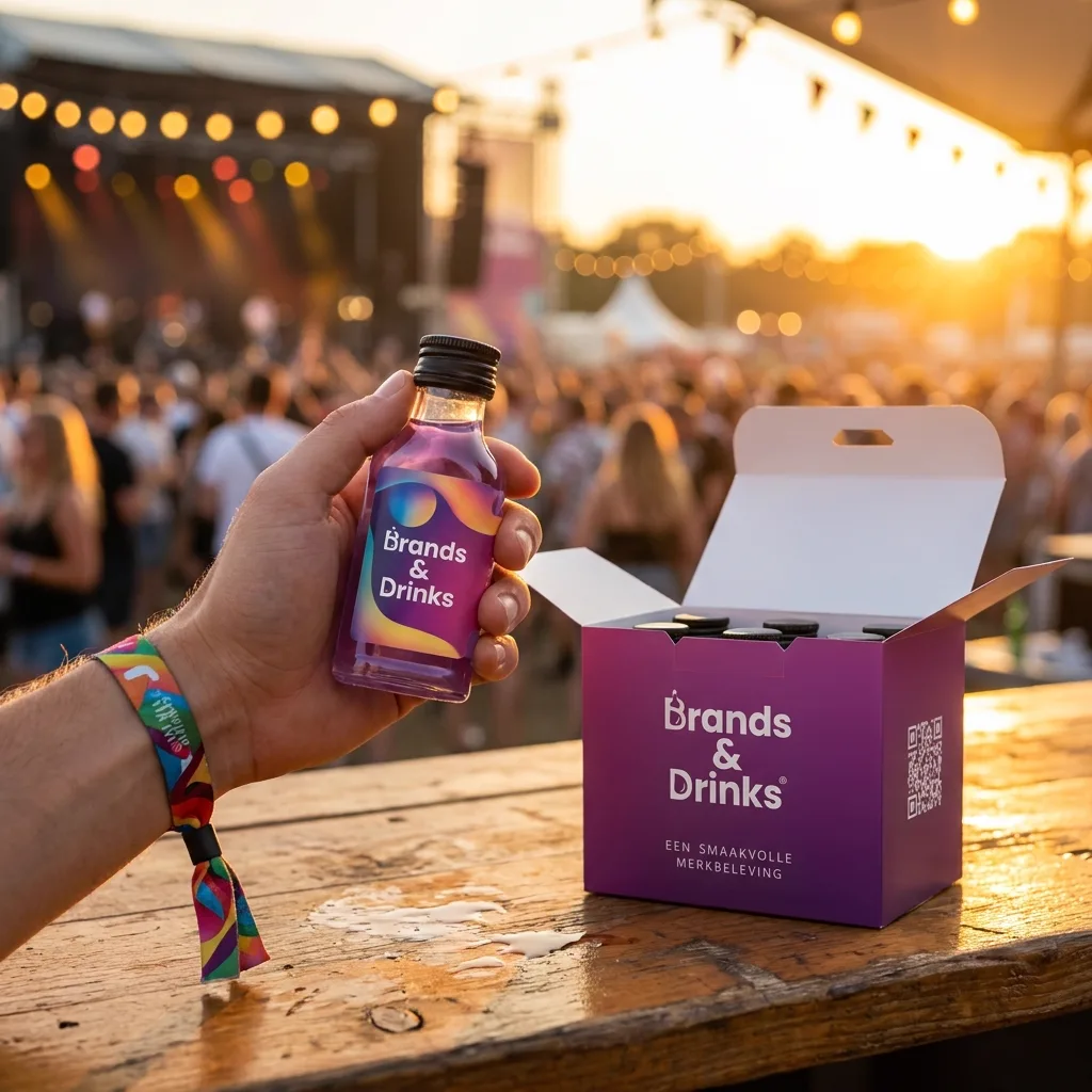 Festivals mit Getränken mit eigenem Etikett von Brands & Drinks
