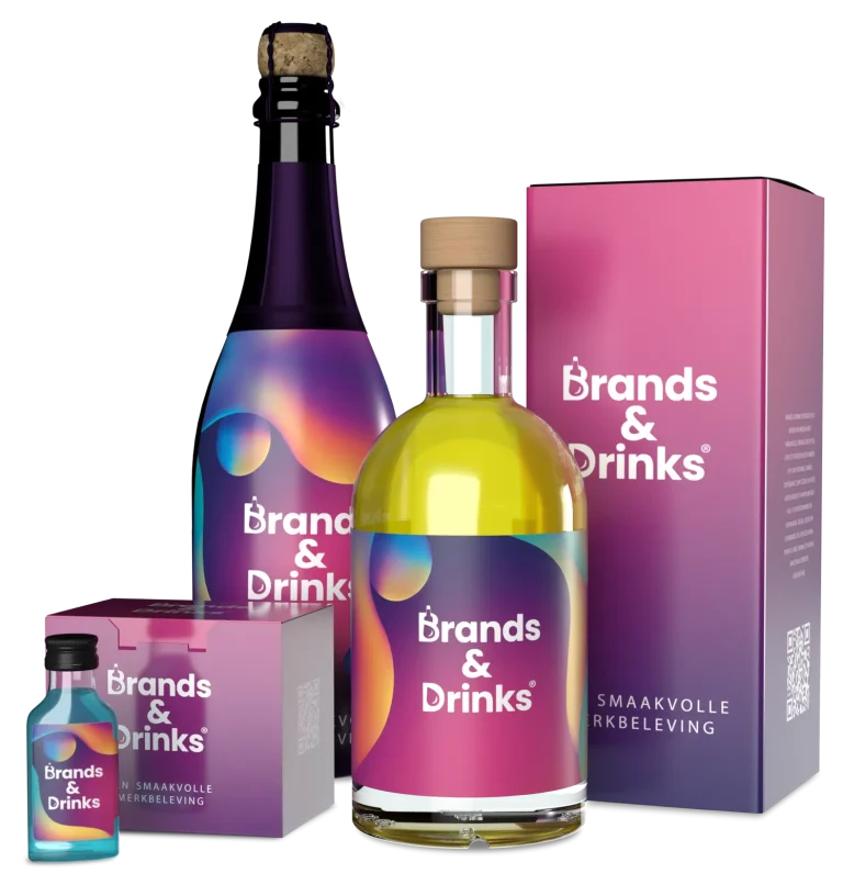 Flessen & Shooter Mockup - Brands & Drinks